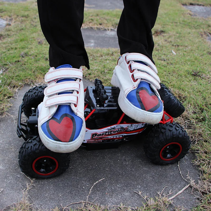 1:12/1:16 4WD Remote Control Car With Led Lights Radio Electric Rock Crawler Buggy 4x4 Off-Road Control Truck Toys Gift for Kid