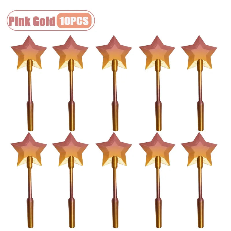 3D Printed Magic Wand Credit Card Holder with Tap Payment Portable Lightweight Funny Star Wand Style Card Stand Novelty Gift