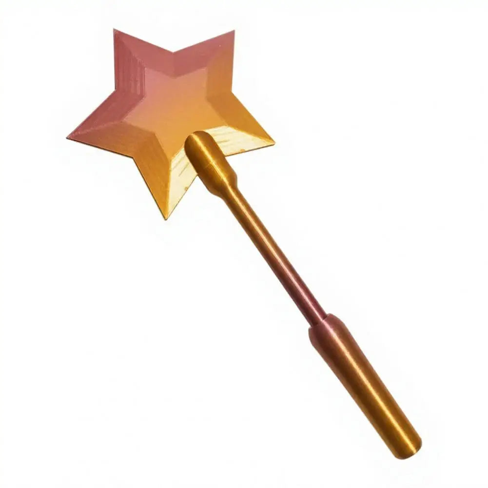 3D Printed Magic Wand Credit Card Holder with Tap Payment Portable Lightweight Funny Star Wand Style Card Stand Novelty Gift