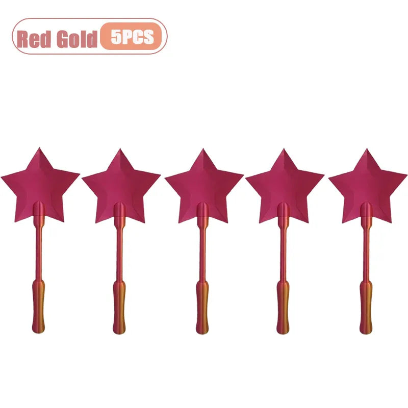 3D Printed Magic Wand Credit Card Holder with Tap Payment Portable Lightweight Funny Star Wand Style Card Stand Novelty Gift