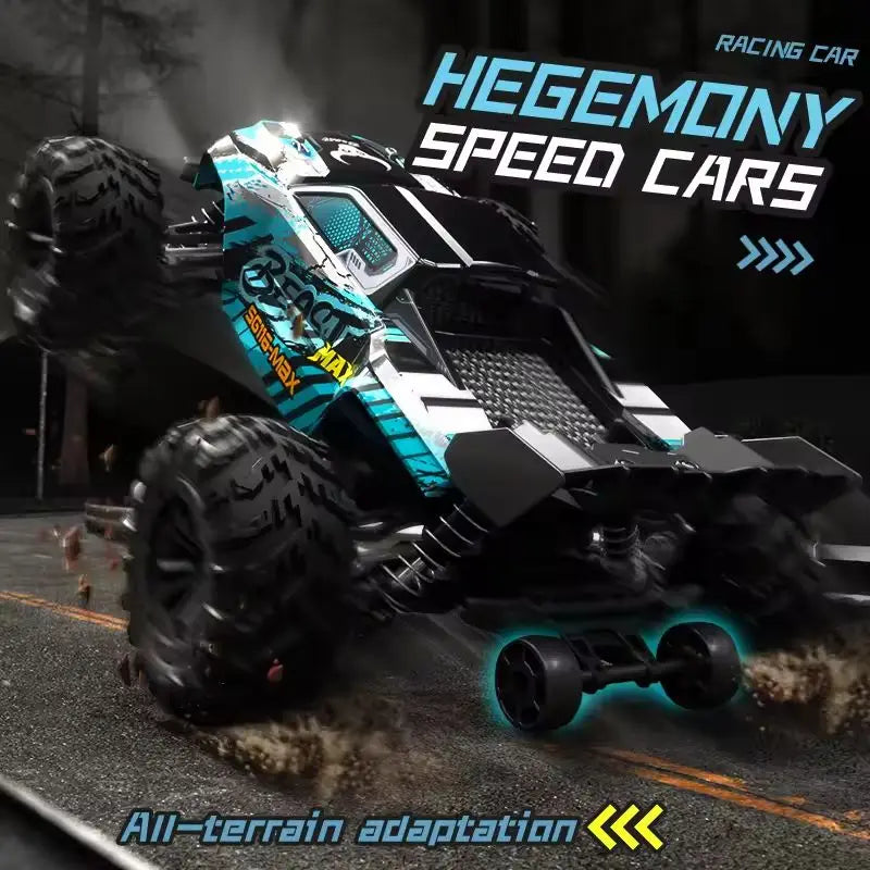 4WD Remote Control Car Off Road 4x4 RC High Speed 1:16 Truck Super Brushless 50 or 80KM/H Fast Drift Racing Toy Kids Adults
