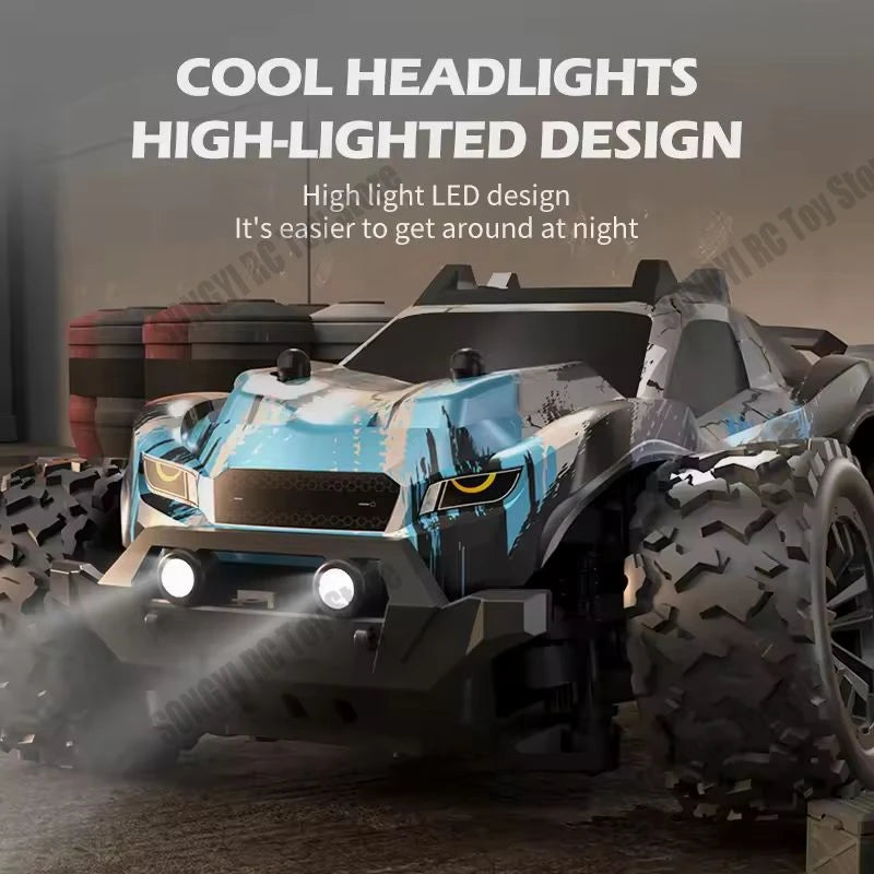 4WD Remote Control Car Off Road 4x4 RC High Speed 1:16 Truck Super Brushless 50 or 80KM/H Fast Drift Racing Toy Kids Adults