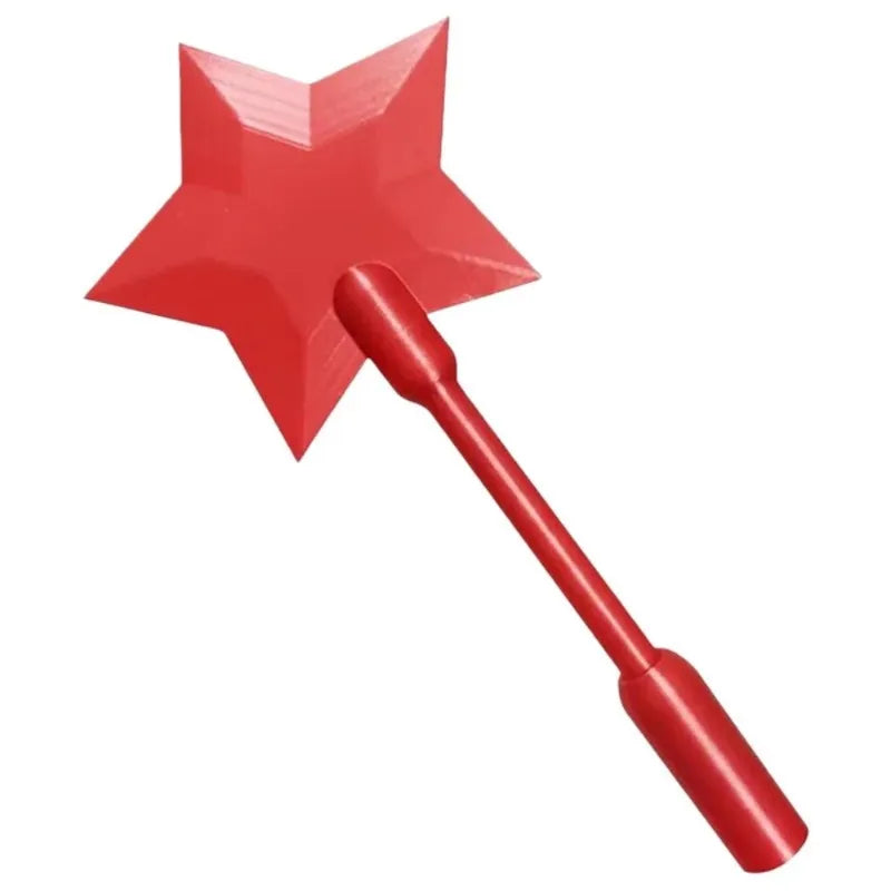3D Printed Star Wand Holder Portable Credit Card Stand Magics Wand Design For Daily Desktop Organization And Use