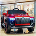 With Remote Control High-Grade Children's Electric Toy Car for Boys and Girls Can Ride On Four-Wheel Drive Rechargable Car