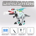 Rc Robot Dinosaurs Toys Education Electronic Simulation Action Sound Light Music Spray Remote Ccontrol Animal Toys for Kids Boys